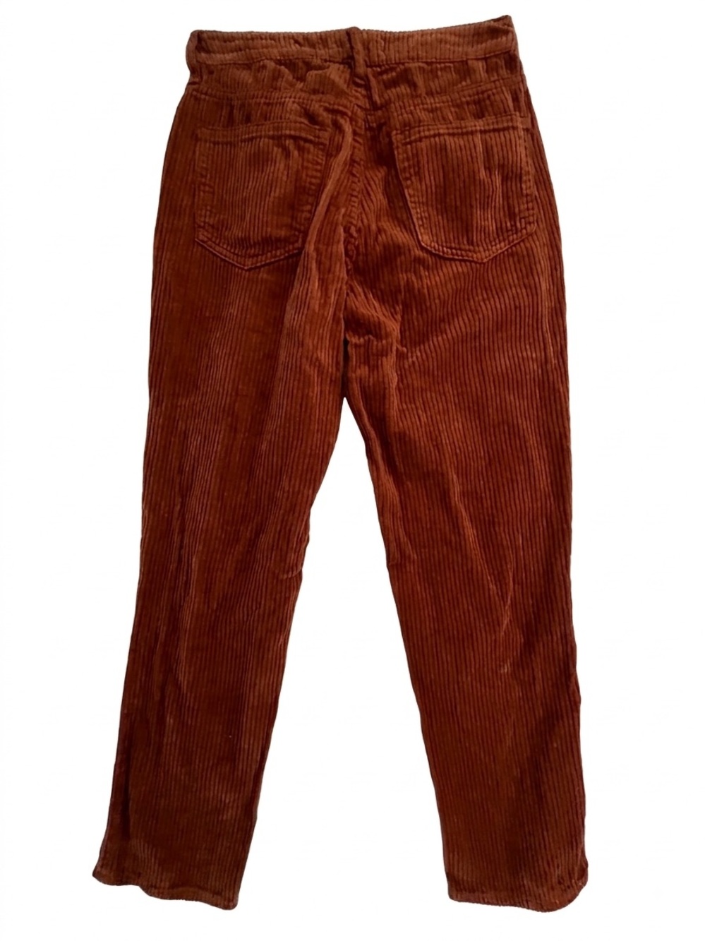 PacSun Chocolate Brown Corduroy Mom Jeans High Waisted Pants Trousers Corduroys - Picture 5 of 8